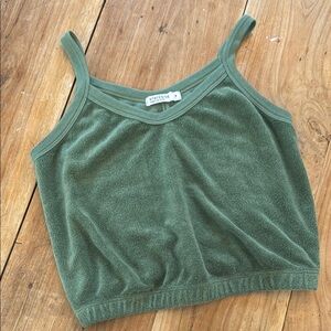 Stateside Green Tank Top
